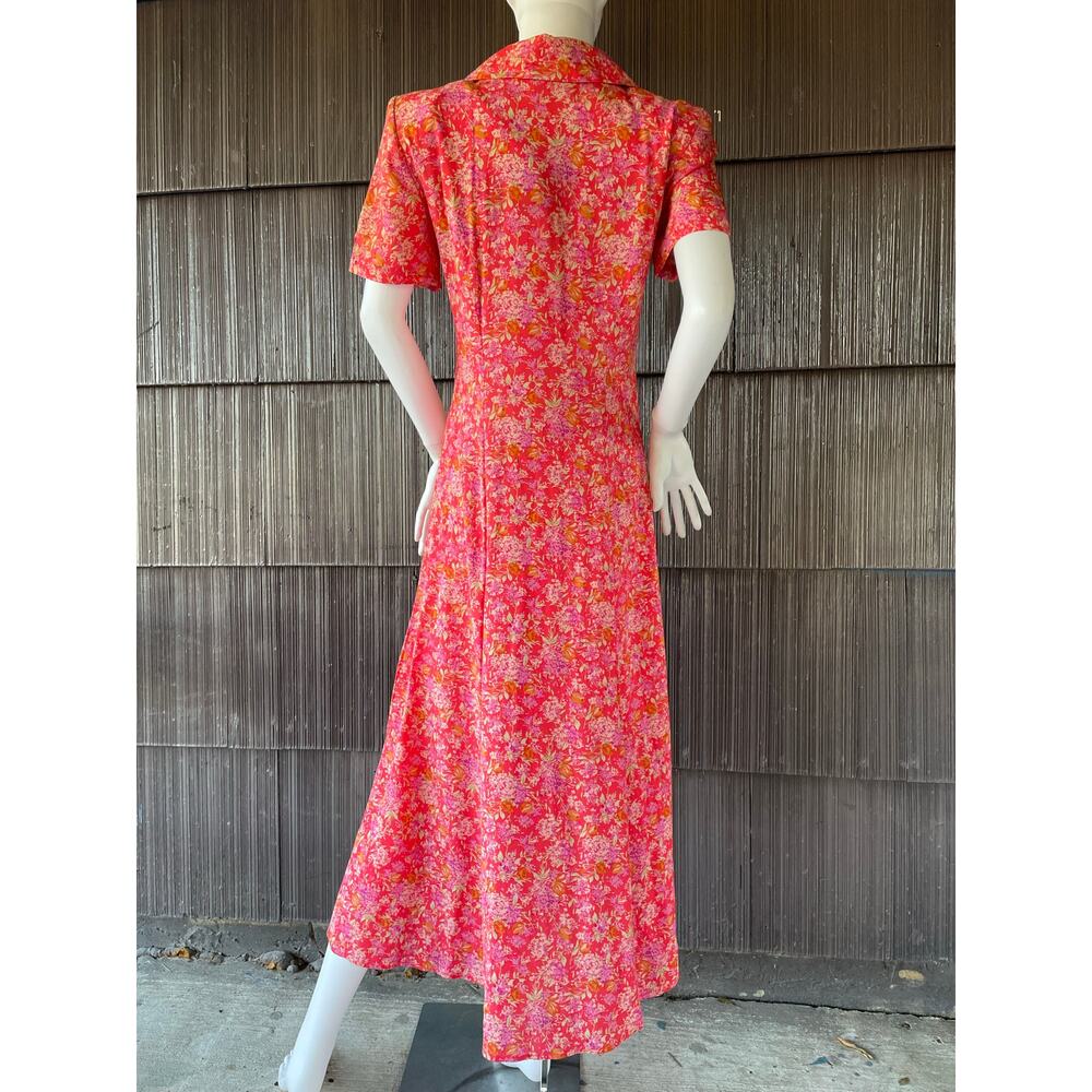 ð¥Vintage Dressbarn Floral Whimsy Cottagecore Coastal Flowy Feminine Maxi Dress - Picture 6 of 16